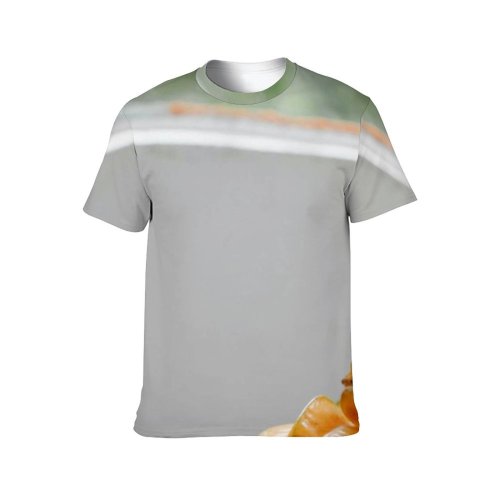 yanfind Adult Full Print T-shirts (men And Women) Appetizing Blurred Carambola Delicious Eat Edible Flavor Fruit Glass