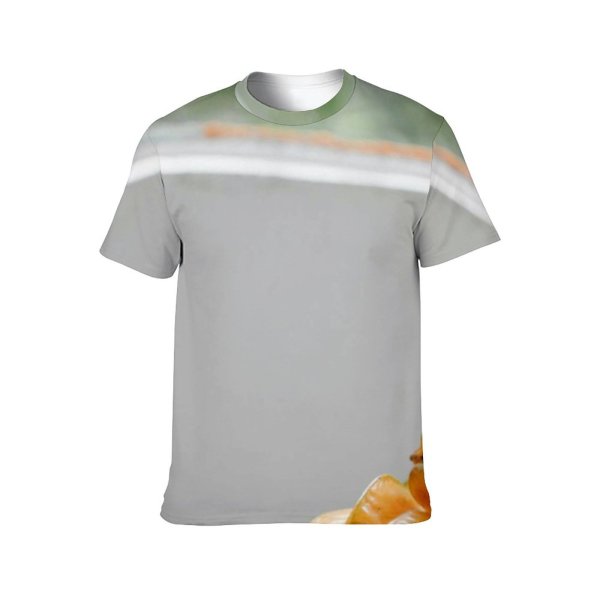 yanfind Adult Full Print T-shirts (men And Women) Appetizing Blurred Carambola Delicious Eat Edible Flavor Fruit Glass