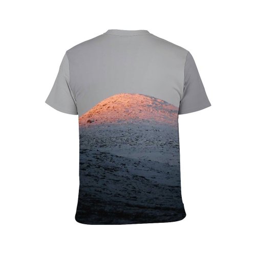 yanfind Adult Full Print T-shirts (men And Women) Atmosphere Breathtaking Calm Cliff Cloud Cloudy Dusk Formation Freedom Frost Frozen