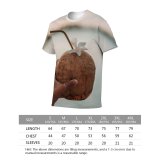 yanfind Adult Full Print T-shirts (men And Women) Sea Dawn Sunset Sand Ocean Summer Boat Travel Seascape Seashore Island