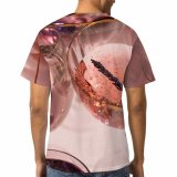 yanfind Adult Full Print T-shirts (men And Women) Cup Alcohol Bar Party Cocktail Glass Luxury Wine Still Liquid