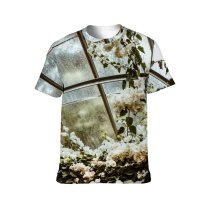 yanfind Adult Full Print T-shirts (men And Women) Architecture Beautiful Bloom Blooming Branch Daylight Flora Flower Garden Glass Growth Leaf