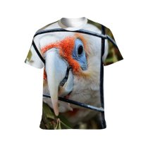 yanfind Adult Full Print T-shirts (men And Women) Beak Outdoors Wild Fly Tropical Wildlife Wing Feather Rainforest Macaw Avian