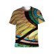 yanfind Adult Full Print Tshirts (men And Women) Stained Glass Window Decoration Design Church
