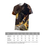 yanfind Adult Full Print T-shirts (men And Women) Beak Outdoors Wild Wildlife Feather Hawk Raptor Falconry Prey Magnificence