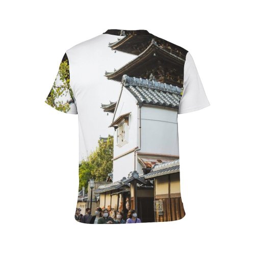 yanfind Adult Full Print T-shirts (men And Women) Architecture Attract Authentic Buddhism Capture Construction Destination East Eastern Ethnic