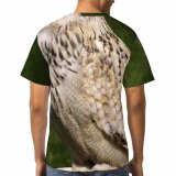 yanfind Adult Full Print T-shirts (men And Women) Avian Bird Eurasian Eagle Feather Perched Wildlife