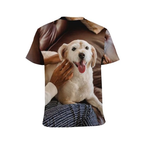 yanfind Adult Full Print T-shirts (men And Women) Bonding Calm Care Carefree Casual Chill Comfort Couch Cozy Cuddle