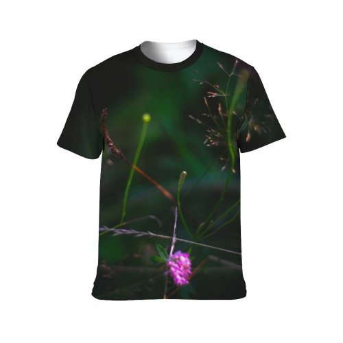 yanfind Adult Full Print T-shirts (men And Women) Bloom Botany Calm Clover Daylight Daytime Fade Flora Floral Flower