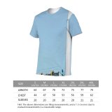 yanfind Adult Full Print T-shirts (men And Women) Architecture Buildings Exterior Factory Metal Plant Sky Structure Tall
