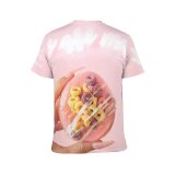 yanfind Adult Full Print T-shirts (men And Women) Candy Dessert Donut Doughnut Girly Indulgence Nails Neon Treat