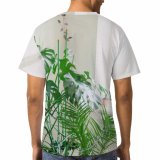 yanfind Adult Full Print T-shirts (men And Women) Apartment Blurred Botany Calm Comfort Couch Cozy Daylight Daytime Decor Decoration Delicious