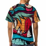 yanfind Adult Full Print T-shirts (men And Women) Art Wall Artistic Design Ghetto Mural Street Vandalism Visuals