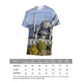 yanfind Adult Full Print T-shirts (men And Women) Sunset Outdoors Traditional Worship Sacred Byzantine