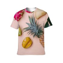 yanfind Adult Full Print T-shirts (men And Women) Antioxidant Appetizing Beige Big Carambola Delectable Delicious Dessert Detox Diet Fruit
