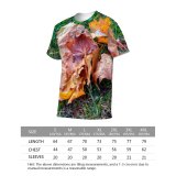 yanfind Adult Full Print Tshirts (men And Women) Autumn Carpet Colorful Decor Desktop Dry Ecology Fall Forest Gold Golden