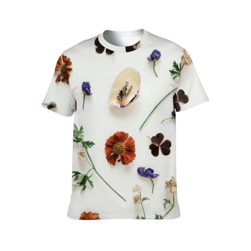 yanfind Adult Full Print T-shirts (men And Women) Aroma Aromatic Arrangement Art Artwork Assorted Autumn Botanic Botany Branch Bud Creative