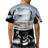 yanfind Adult Full Print T-shirts (men And Women) Winter Reflection Wine Christmas Outdoors Cool Vodka Liquor Tequila