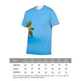 yanfind Adult Full Print T-shirts (men And Women) Berry Delicious Focus Freshness Fruit Healthy Juicy Leaf Ripe