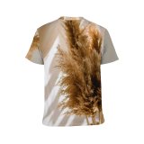 yanfind Adult Full Print T-shirts (men And Women) Arrangement Botany Bouquet Branch Bunch Decorative Delicate Detail Dry Eco Floor Flora