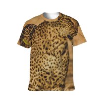 yanfind Adult Full Print T-shirts (men And Women) Big Portrait Cat Outdoors Wild Leopard Safari Wildlife Danger Cheetah