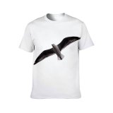 yanfind Adult Full Print T-shirts (men And Women) Snow Flight Winter Freedom Seagulls Outdoors Wild Fly Goose Wildlife Feather Ornithology