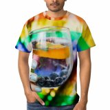 yanfind Adult Full Print T-shirts (men And Women) Fashion Glass Cute Creativity Child Fun Nightlife Leisure Handmade Motley Crafts