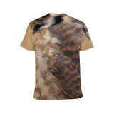 yanfind Adult Full Print T-shirts (men And Women) Beak Eagle Hunter Wildlife Wing Feather Raptor Avian Falconry Ornithology