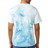 yanfind Adult Full Print T-shirts (men And Women) Clear Liquid