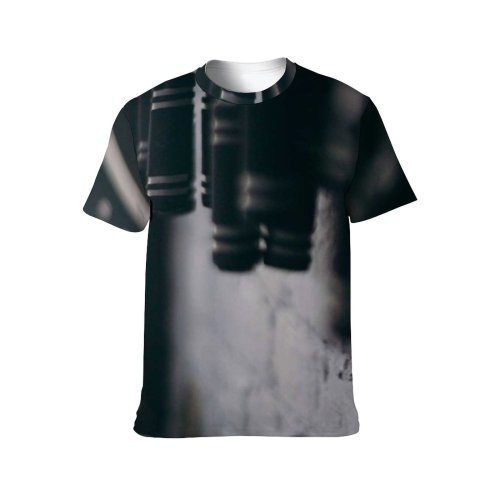 yanfind Adult Full Print T-shirts (men And Women) Barbell Dumbbells Fitness Gym Iron Jumping Rope Kg Kgs Kilogram Muscle