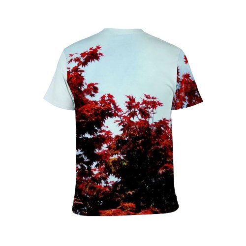 yanfind Adult Full Print Tshirts (men And Women) Autumn Fall Leaves Trees Plants Season
