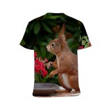 yanfind Adult Full Print T-shirts (men And Women) Beautiful Flowers Birds Bloom Colorful Colourful Cute Daylight Flora Flower