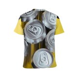 yanfind Adult Full Print T-shirts (men And Women) Technology Recycling Energy Empty Cola Container Glazed Aluminum Canister