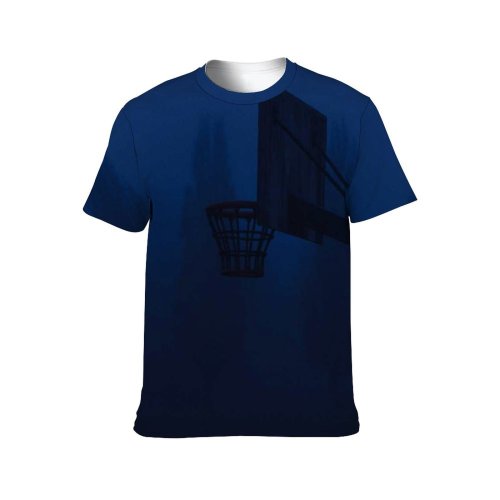 yanfind Adult Full Print T-shirts (men And Women) Light Sea City Dawn Sunset Ocean Dark Winter Silhouette Evening Architecture
