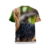 yanfind Adult Full Print T-shirts (men And Women) Dog Pet Yorkshire