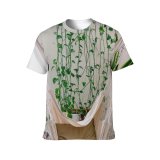 yanfind Adult Full Print T-shirts (men And Women) Assorted Beam Botany Cacti Climbing Colorful Comfort Comfortable Contemporary Cozy Creative Creeping