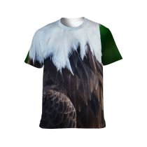 yanfind Adult Full Print T-shirts (men And Women) Bird Bald Eagle Beak Wildlife Feather Hawk Raptor Avian Endangered