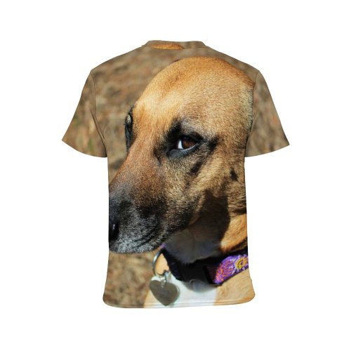 yanfind Adult Full Print T-shirts (men And Women) Cute Dog Pet Puppy Rhodesian Ridgeback Training