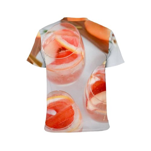 yanfind Adult Full Print T-shirts (men And Women) Wood Summer Leaf Sugar Candy Sweet Health Delicious Still Grow Nutrition