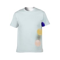 yanfind Adult Full Print T-shirts (men And Women) Art Space Abstract Design Round Rainbow Artistic Motley