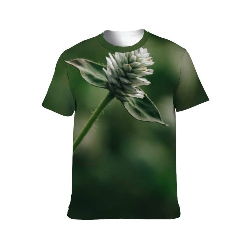 yanfind Adult Full Print T-shirts (men And Women) Summer Garden Grass Leaf Flower Outdoors Flora Growth Clover Delicate