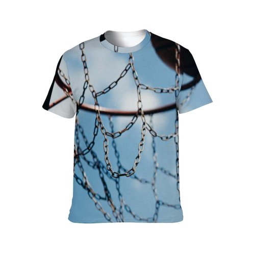 yanfind Adult Full Print T-shirts (men And Women) Rope Fun Basketball Outdoors Web Hanging Action Leisure Recreation Backboard Gameplan (Sports)