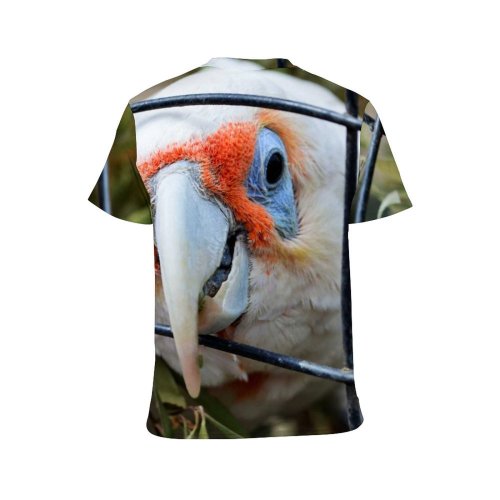 yanfind Adult Full Print T-shirts (men And Women) Beak Outdoors Wild Fly Tropical Wildlife Wing Feather Rainforest Macaw Avian