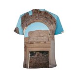 yanfind Adult Full Print T-shirts (men And Women) City Art Building Architecture Travel Monument Sculpture Marble Outdoors Stone Traditional Arch