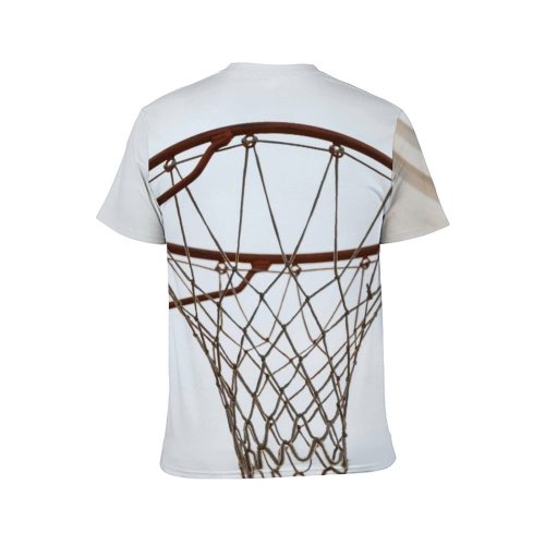 yanfind Adult Full Print T-shirts (men And Women) Wood High Fun Exercise Outdoors Web Basket Action Leisure Recreation Contemporary Tallest