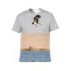 yanfind Adult Full Print T-shirts (men And Women) Flight Bird Lake River Freedom Travel Seagulls Eagle Outdoors Wild Goose Wildlife