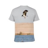 yanfind Adult Full Print T-shirts (men And Women) Flight Bird Lake River Freedom Travel Seagulls Eagle Outdoors Wild Goose Wildlife