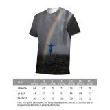 yanfind Adult Full Print T-shirts (men And Women) Light Landscape Storm Travel Motion Seashore Waterfall Rock Science Outdoors