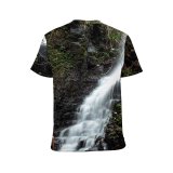 yanfind Adult Full Print T-shirts (men And Women) Wood Creek Park Leaf Tree