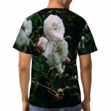 yanfind Adult Full Print T-shirts (men And Women) Aroma Bloom Botany Branch Bud Bush Calm Delicate Detail Elegant